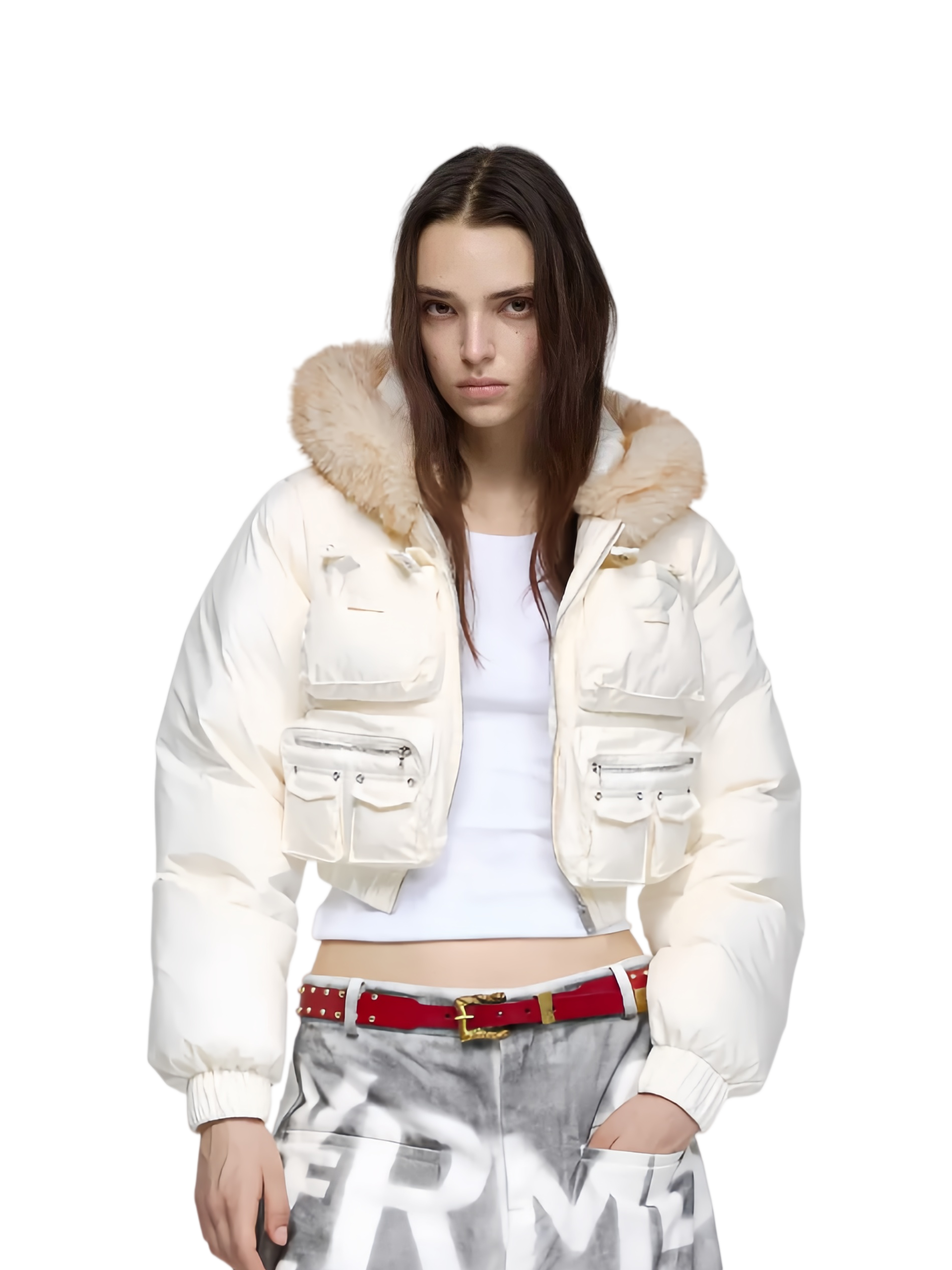 24ANS Structured Pocket Down Jacket – Down