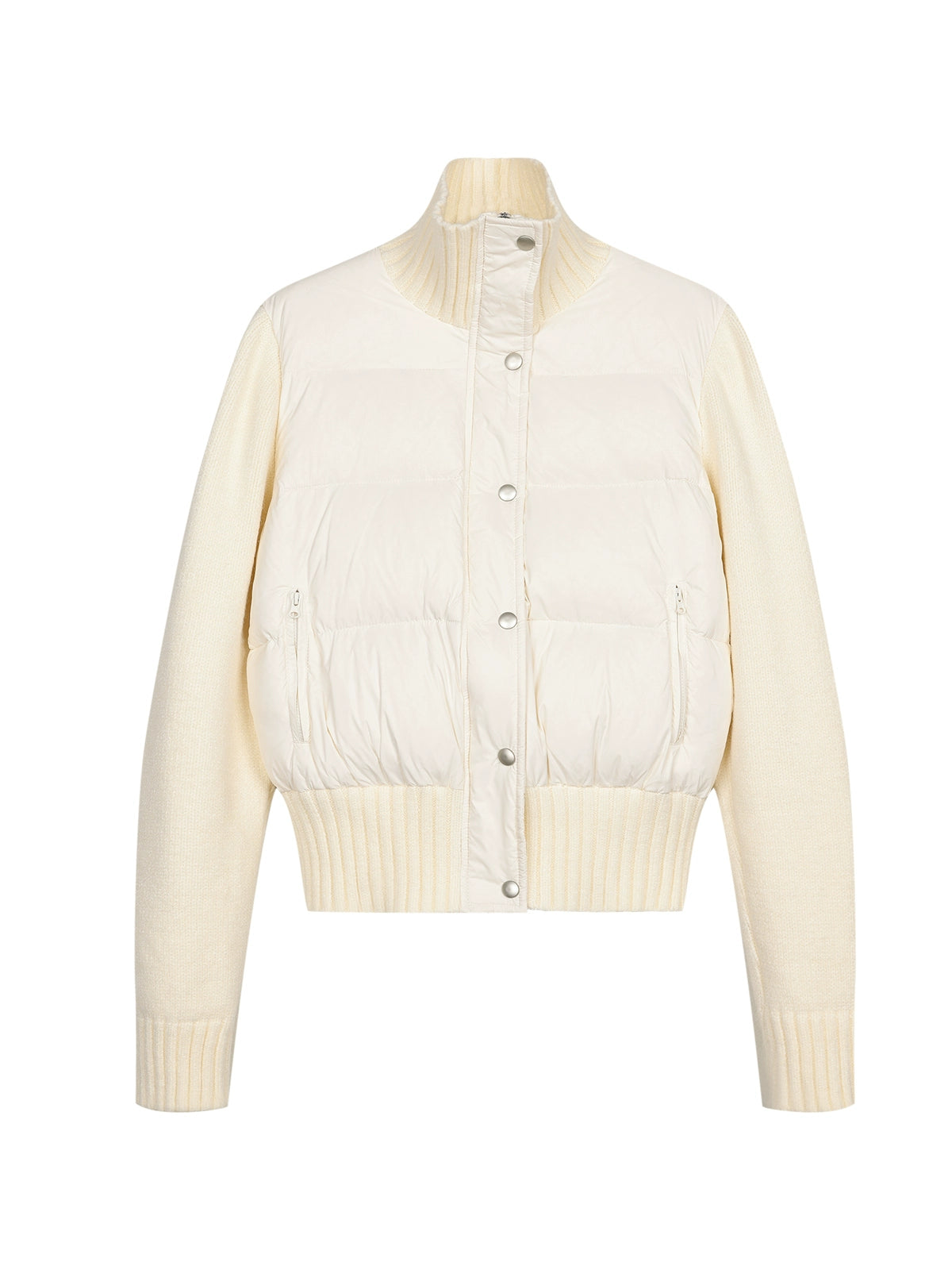 Knitted Down Short Jacket - CHINASQUAD