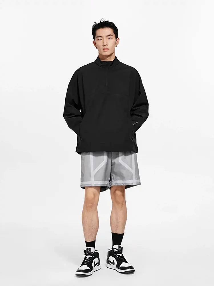 Black Waterproof Windbreaker - CHINASQUAD