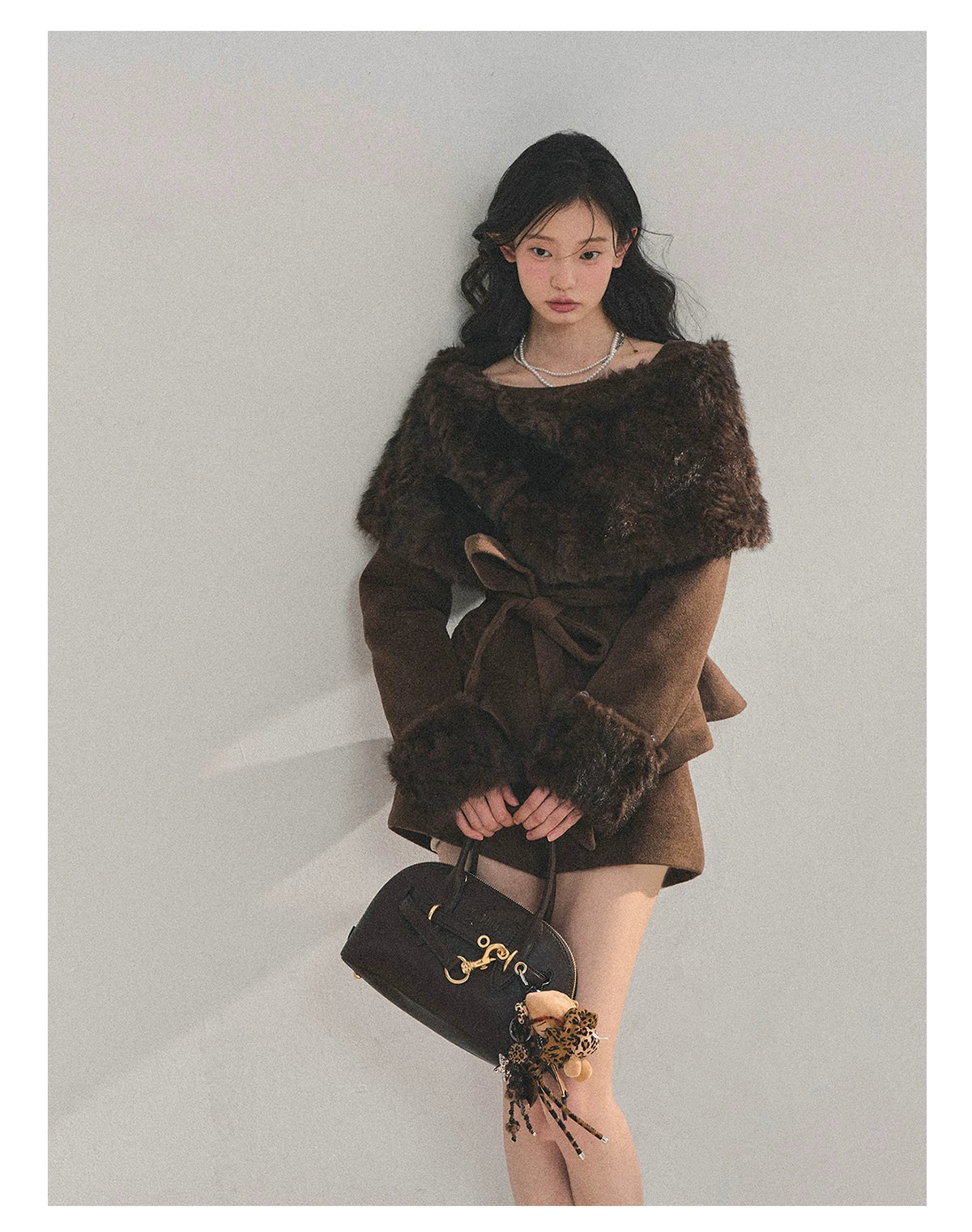 Light Luxury Cape Three-Piece Set