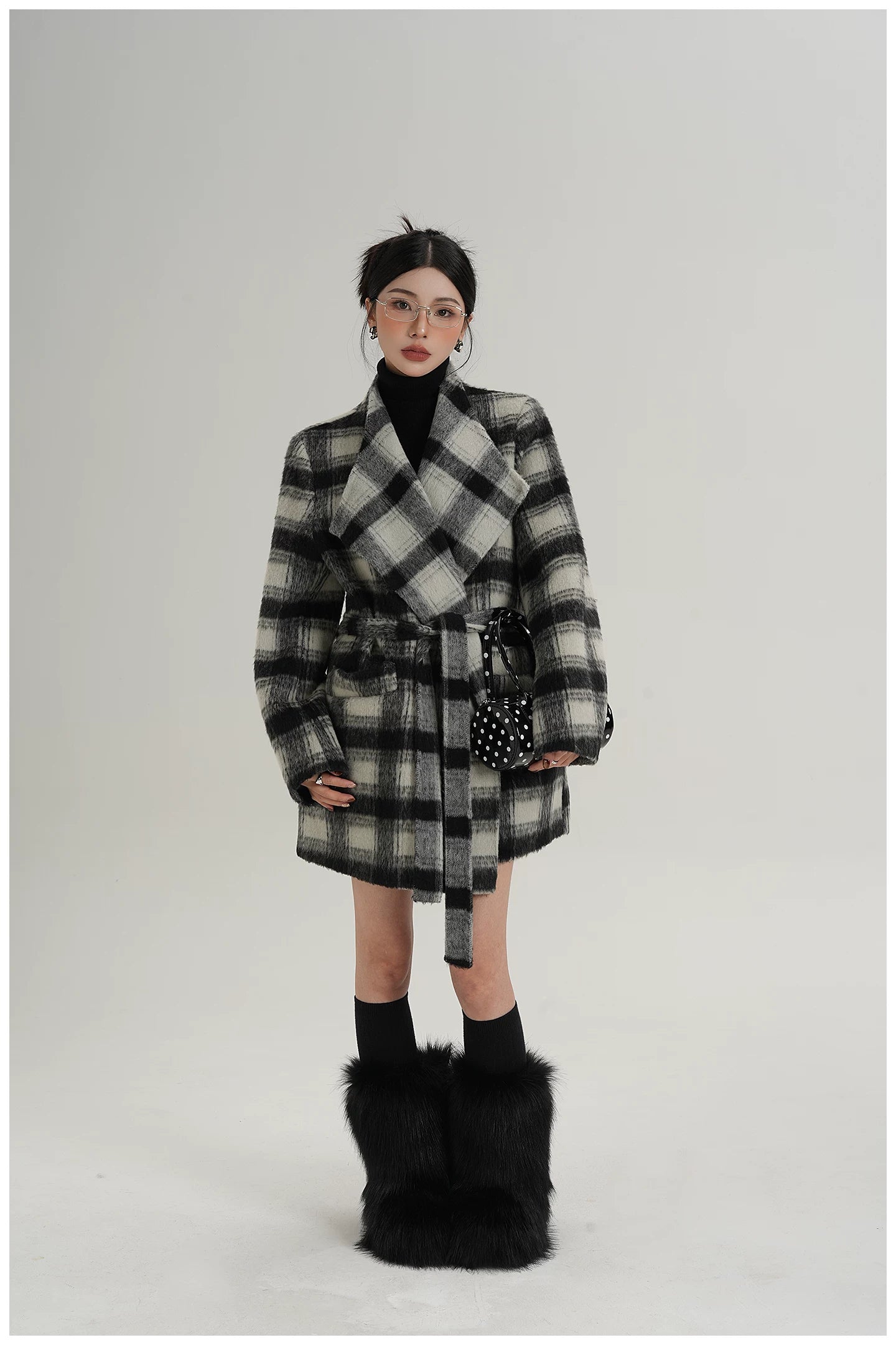 Double-Faced Wool Mid-Length Coat