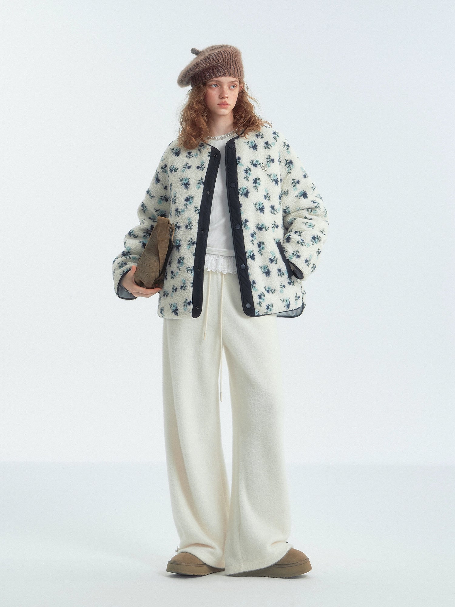 Double-Sided Quilted Colorblock Down Jacket - CHINASQUAD