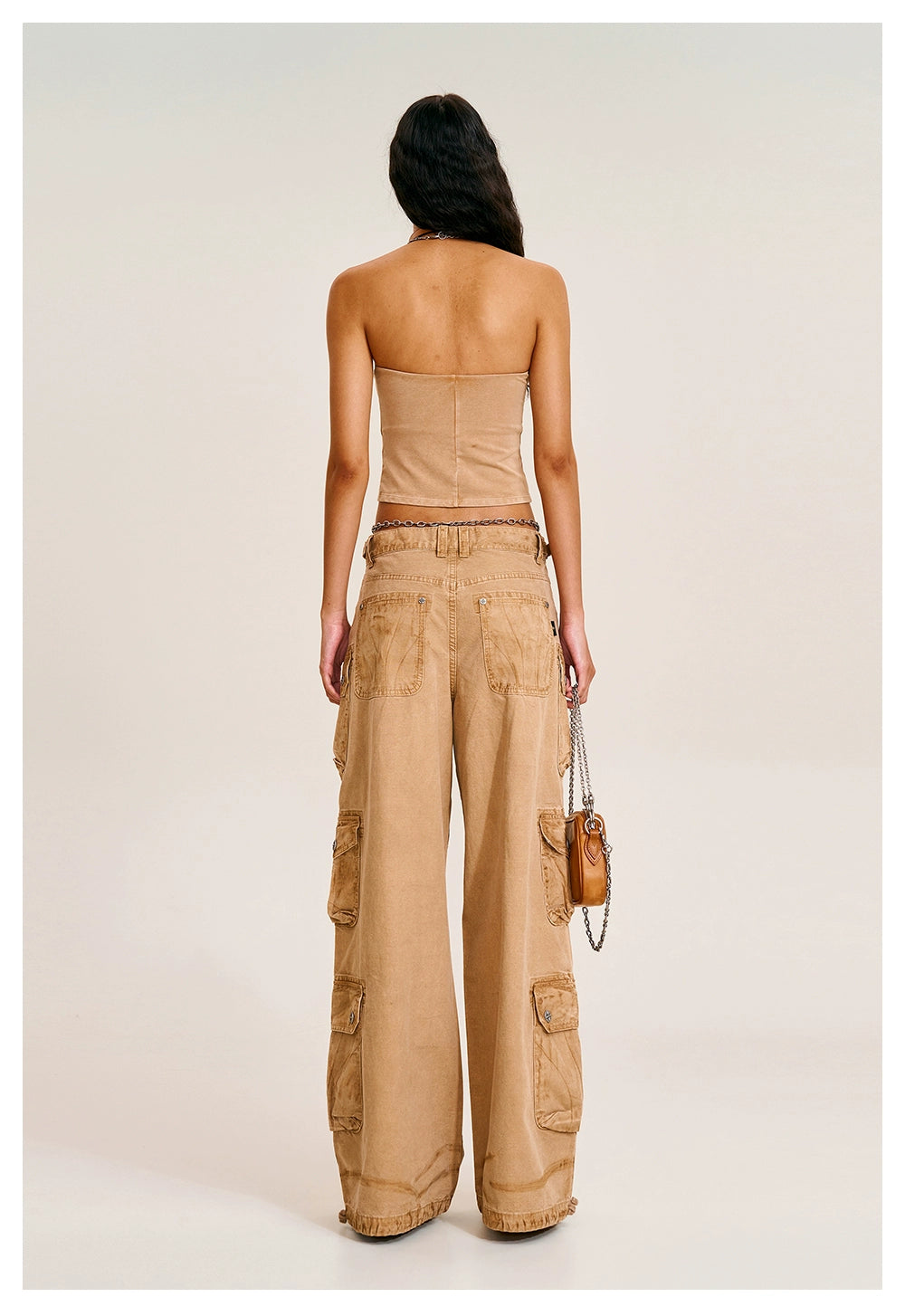 Storm Washed Strapless Bustier - CHINASQUAD