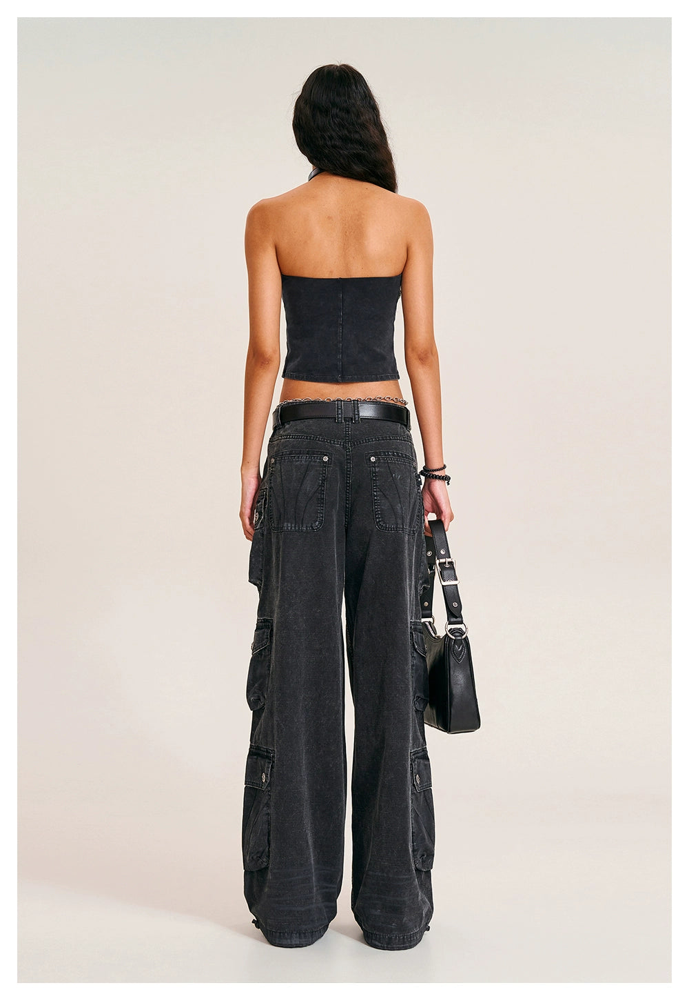 Storm Washed Strapless Bustier - CHINASQUAD