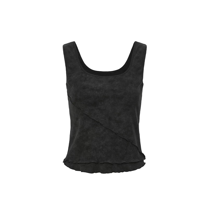 Curve-Panel Slim-Fit TENCEL™ Tank Top