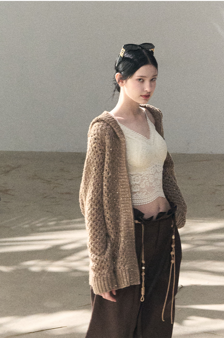 High-Stretch Lace Backless Camisole