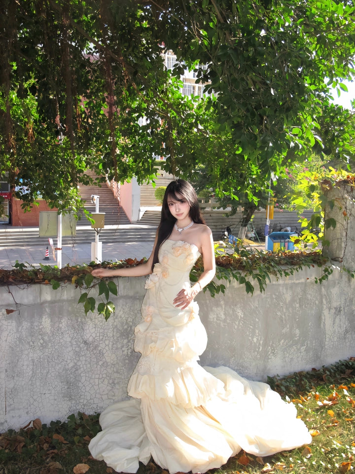 Rose Gauche Couture Gown