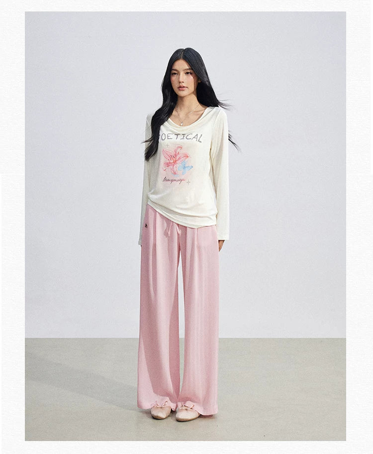 Cooling Touch Wide-Leg Lounge Pants