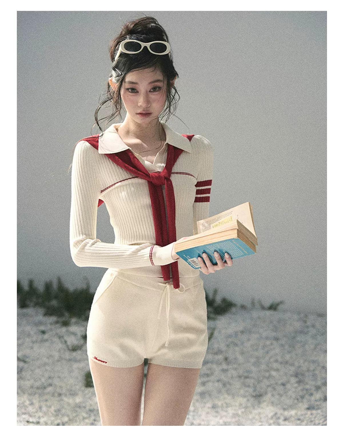 Delhi Academy Polo Knit Set