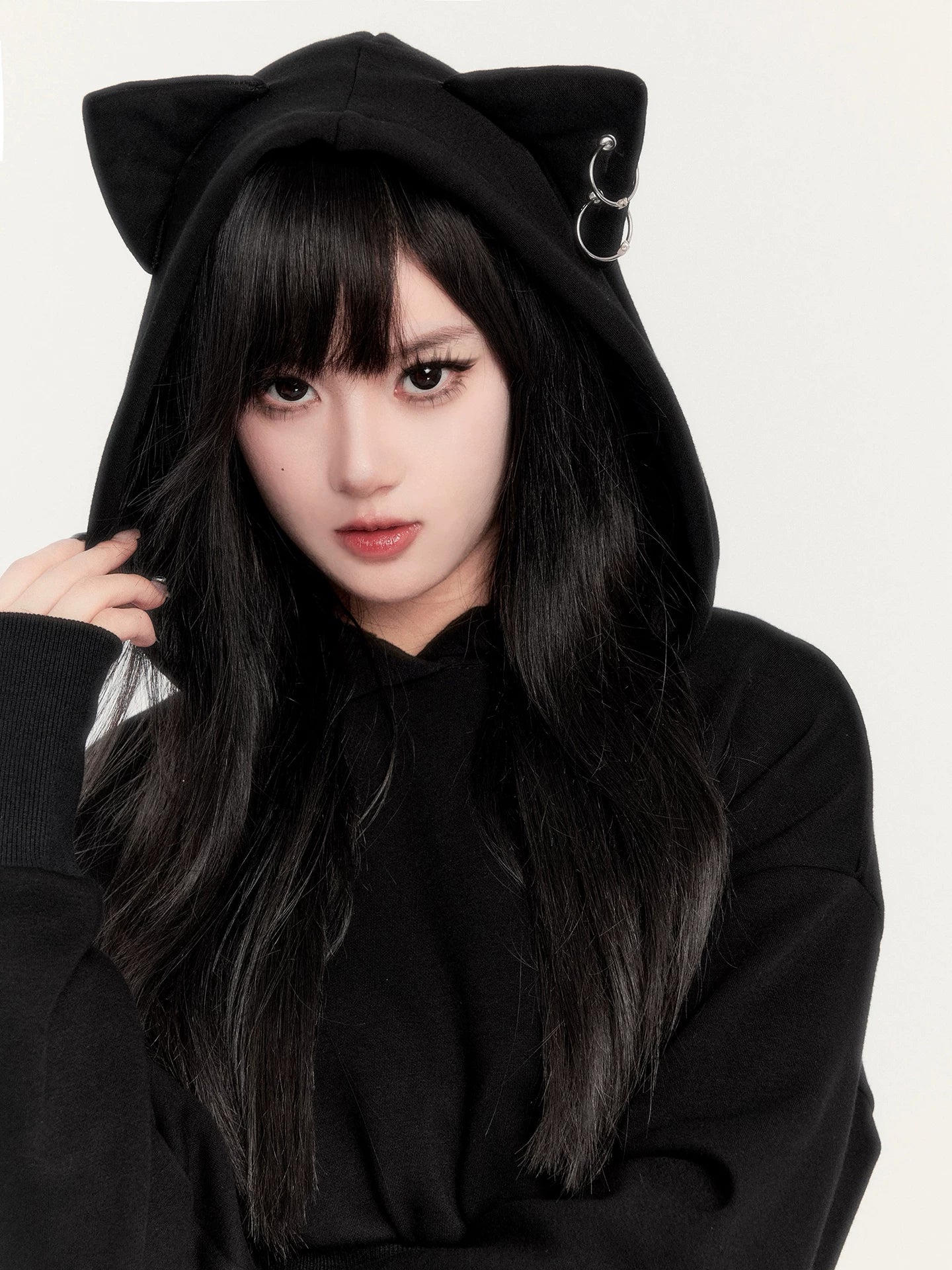 Waist-Cinching Sweatshirt Dress