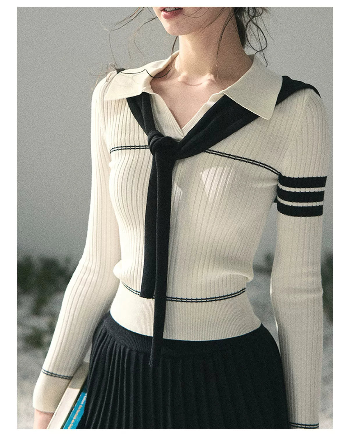 Delhi Academy Polo Knit Set