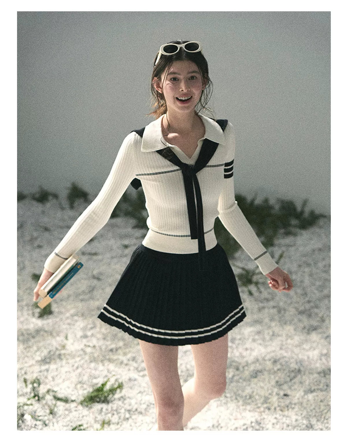 Delhi Academy Polo Knit Set