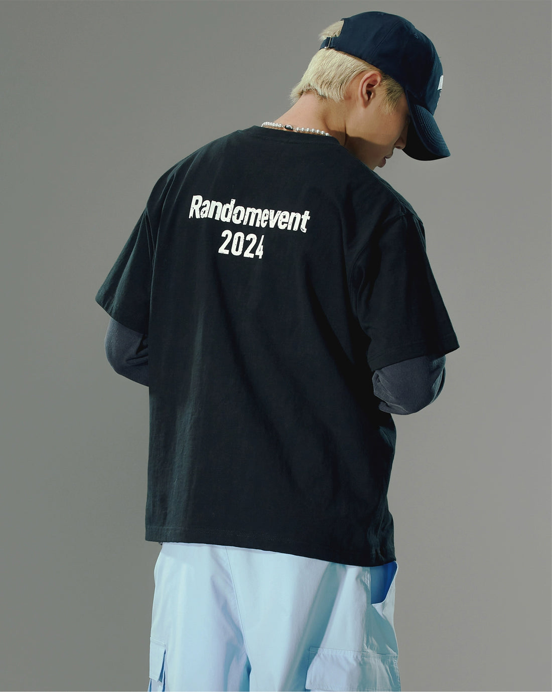 Black & White Printed T-Shirt - CHINASQUAD