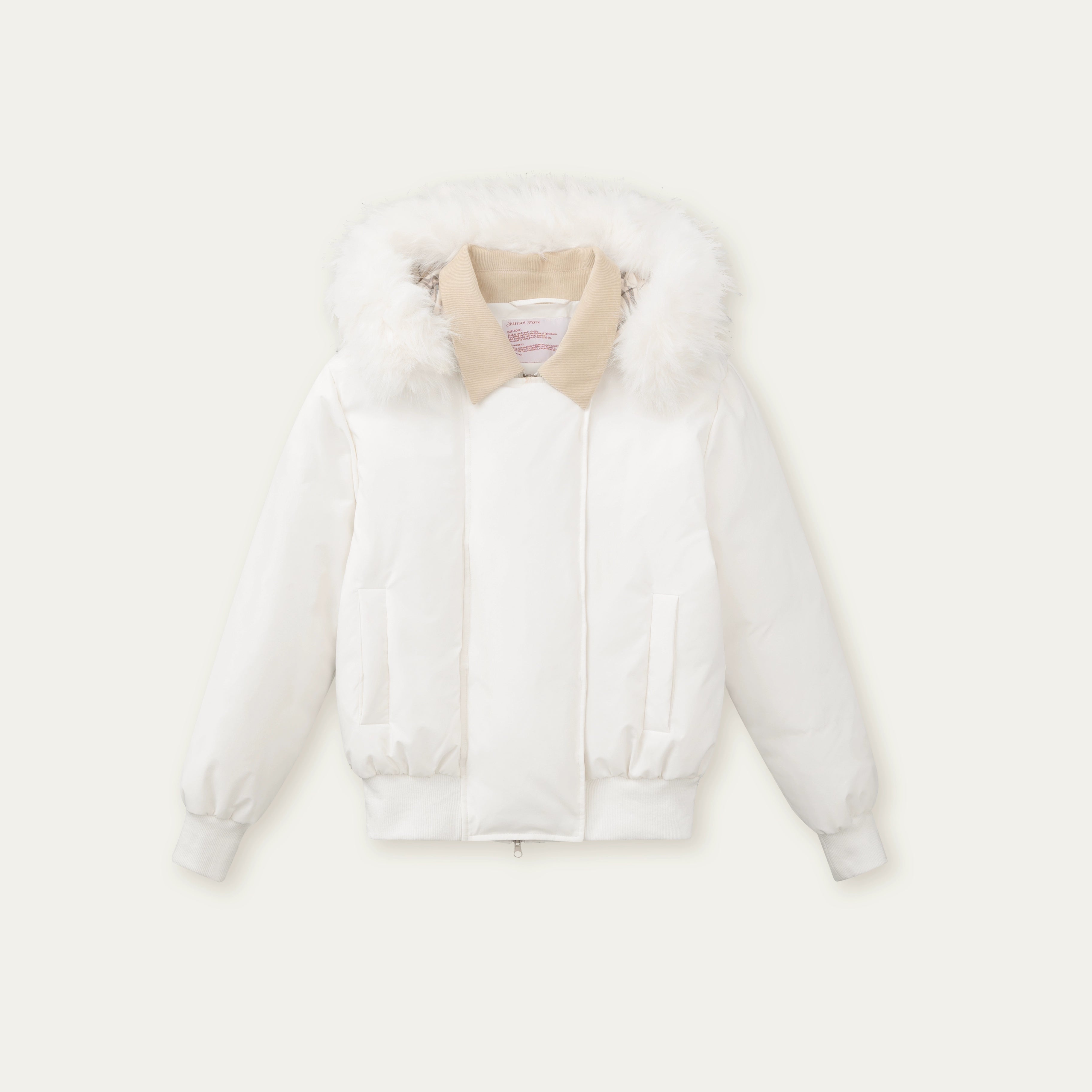 Faux-Fur Collar Down Jacket
