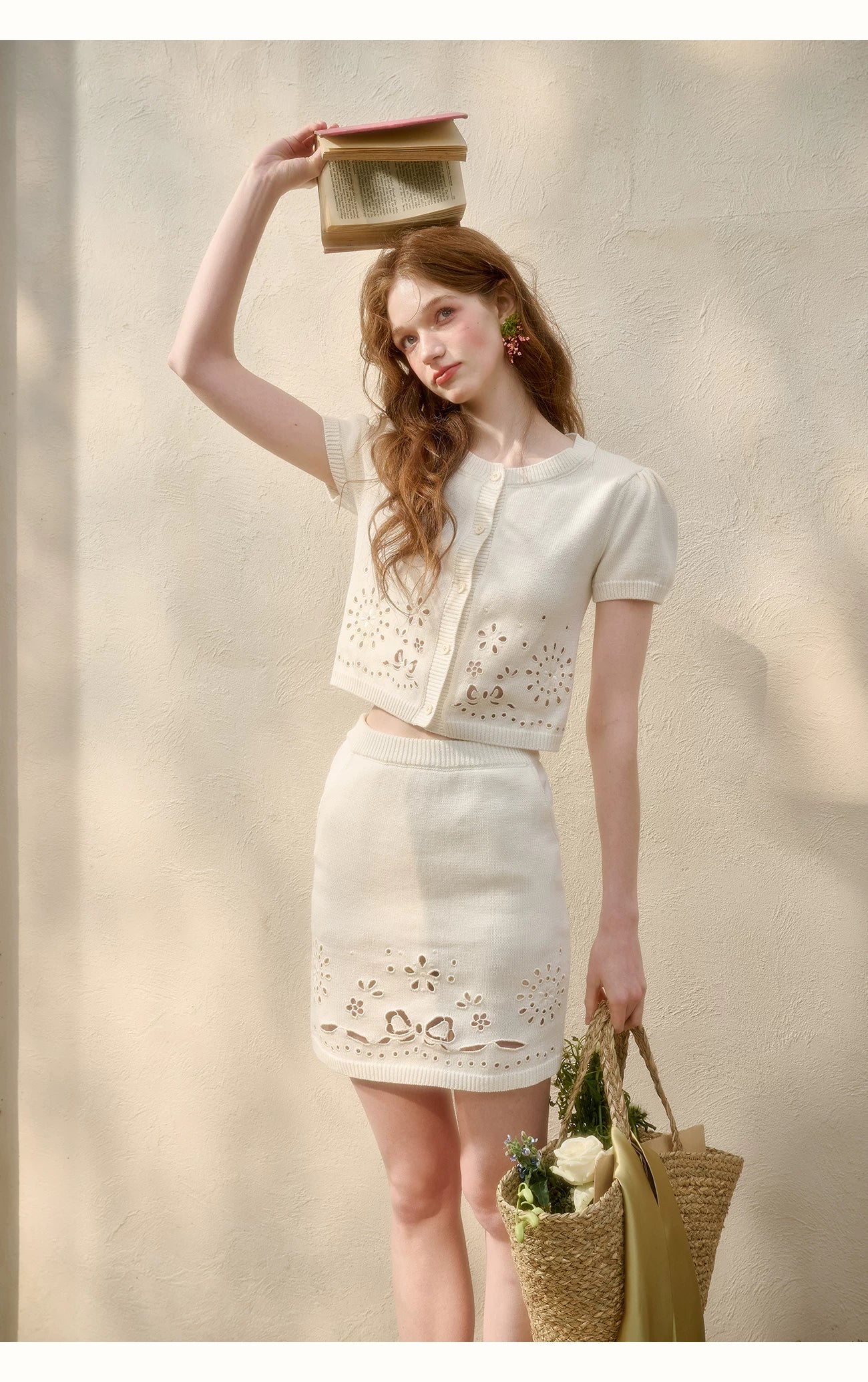 Breathing Flowers Cotton Embroidered Set