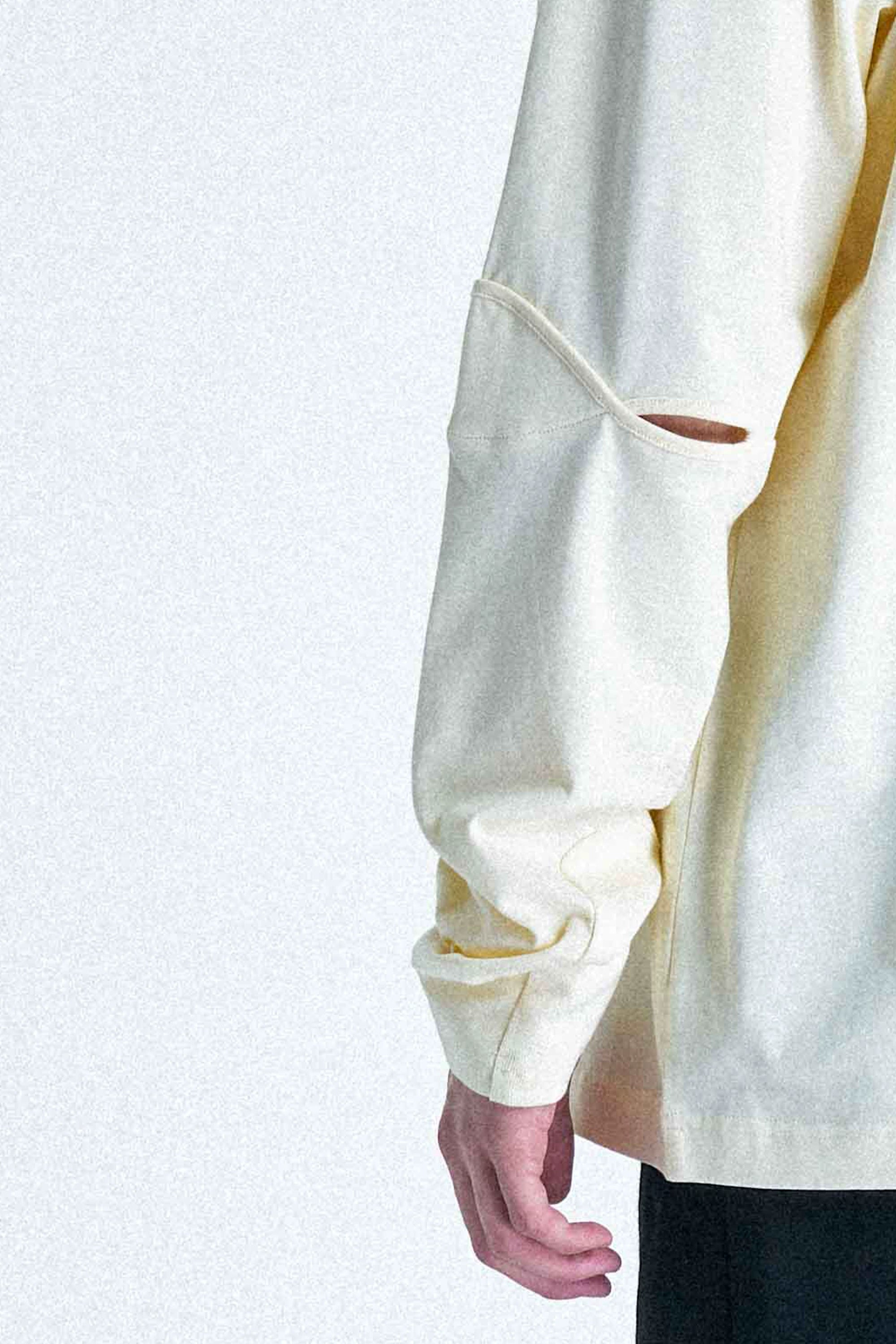 Disjointed Structure Long Sleeve T-Shirt - CHINASQUAD