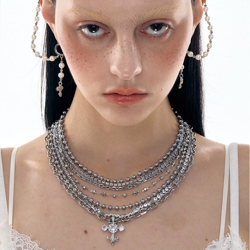 Iris Layered Necklace - CHINASQUAD