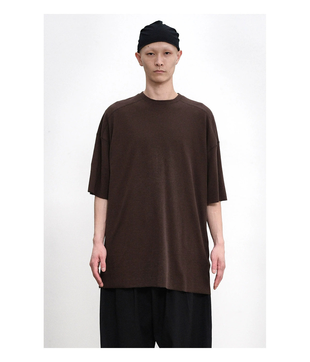 SS25 Linen-Blend Oversized T-Shirt - CHINASQUAD