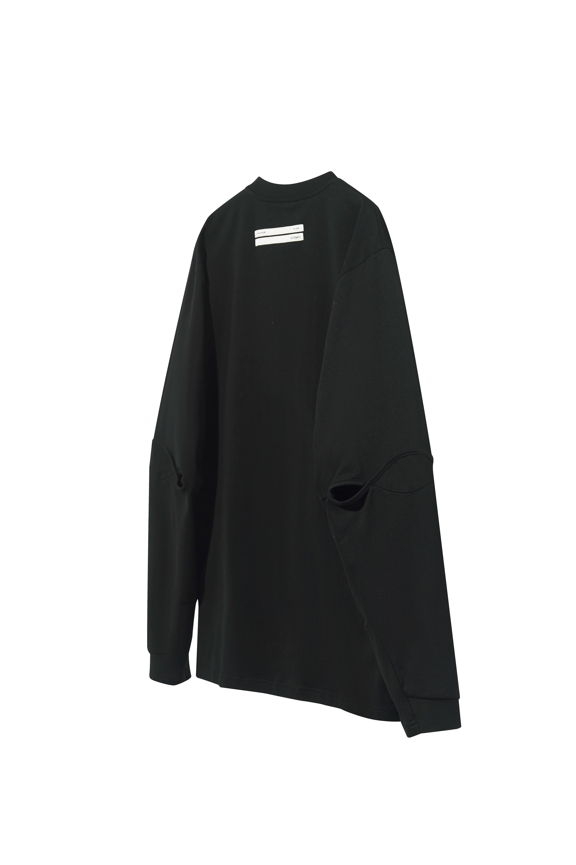 Disjointed Structure Long Sleeve T-Shirt - CHINASQUAD