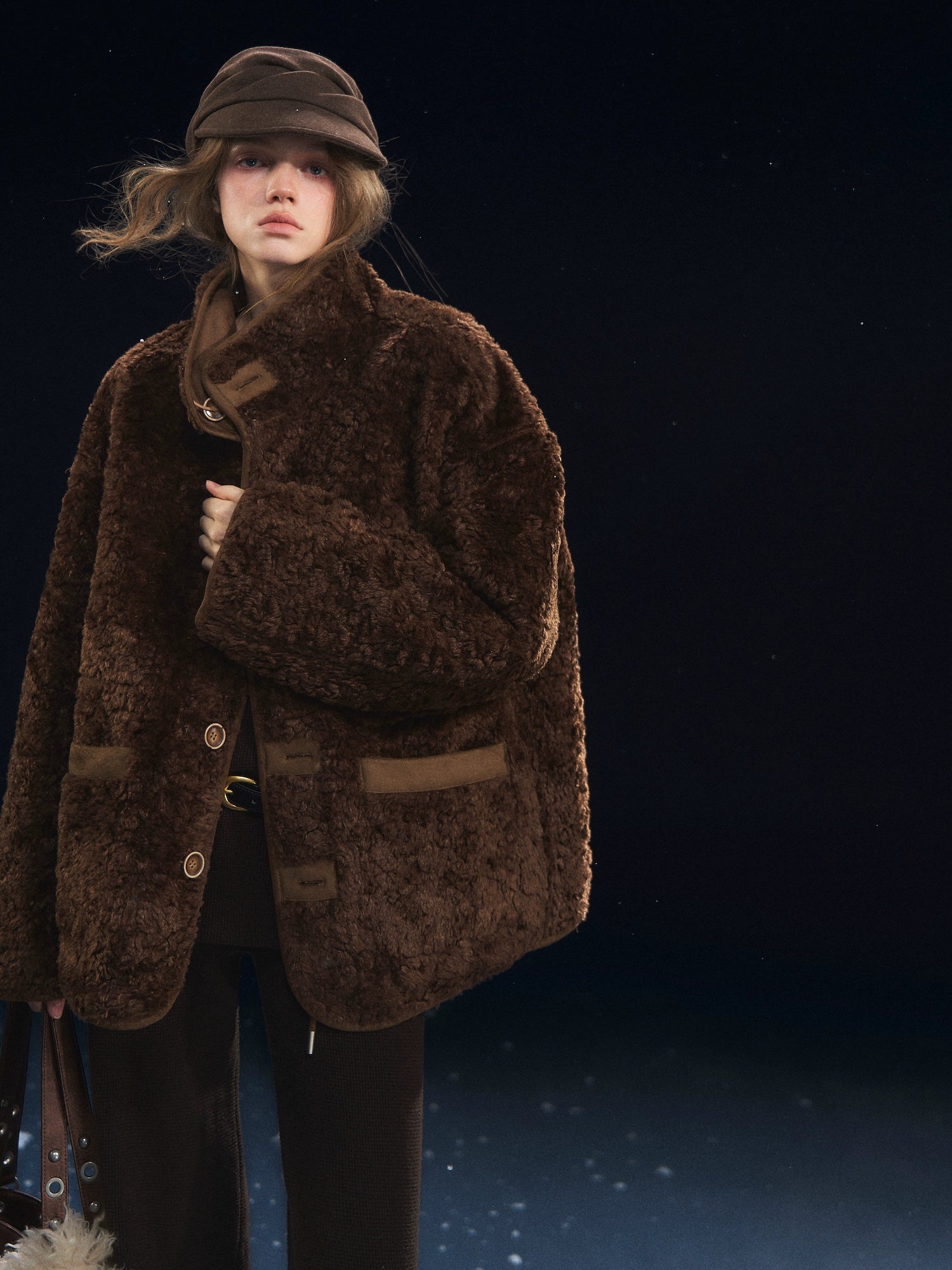 Reversible Sherpa Fleece Jacket