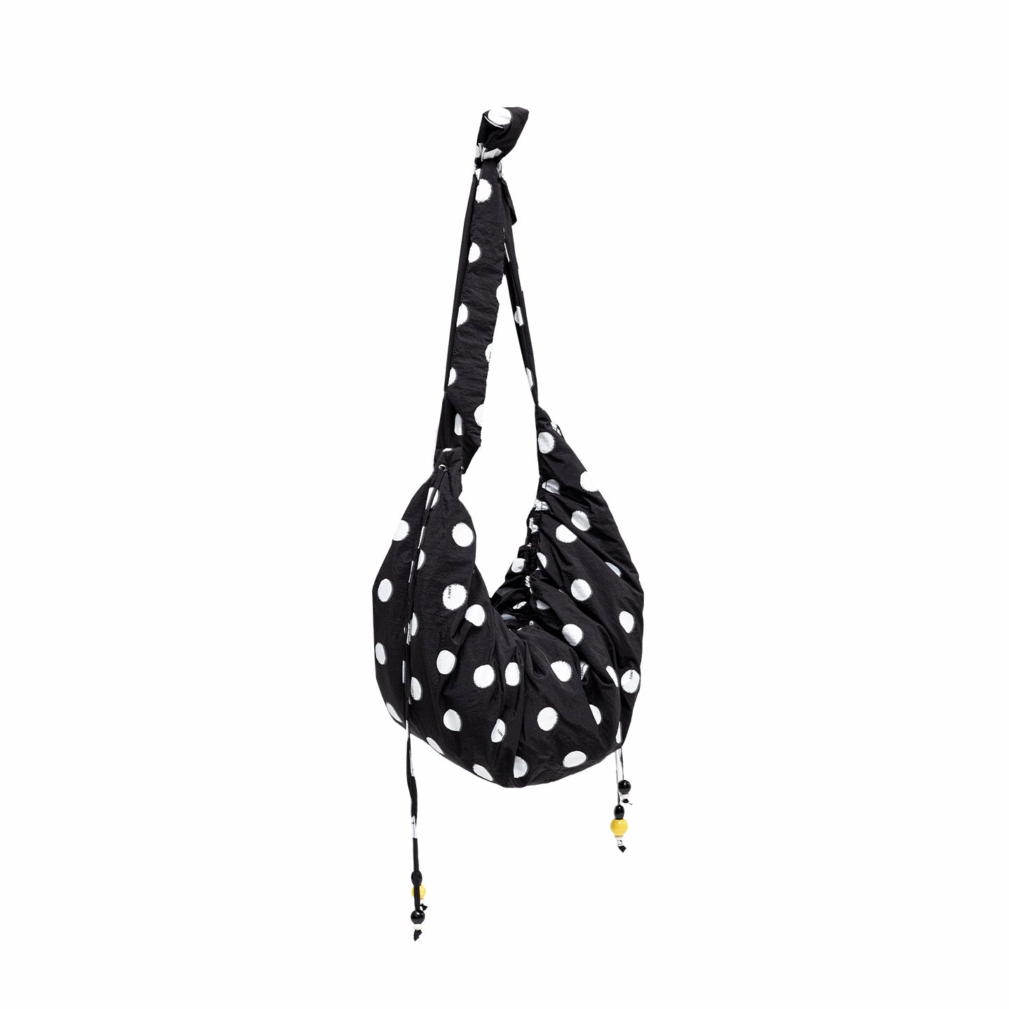 Polka Dot Adjustable Strap Hobo Bag - CHINASQUAD