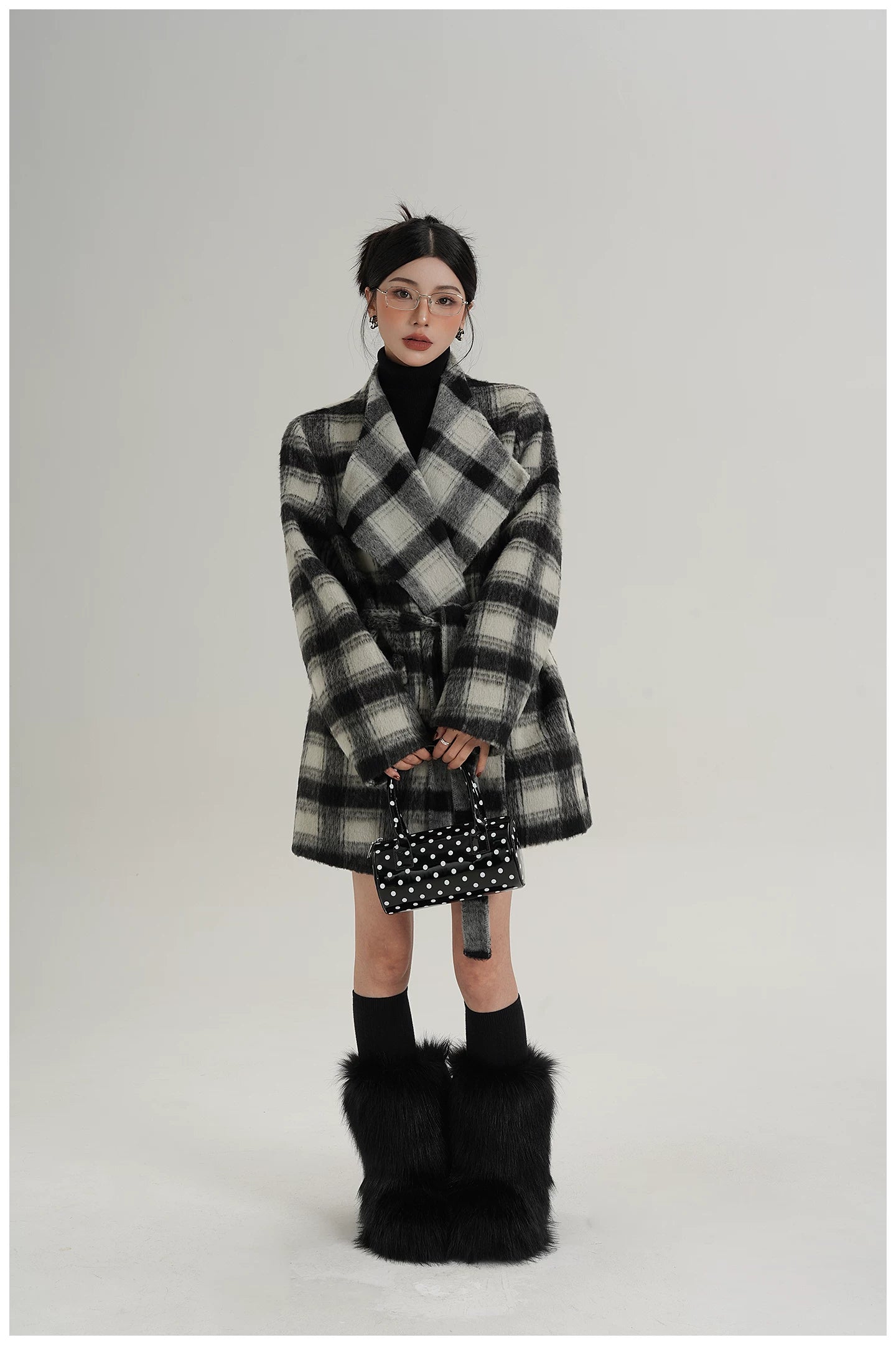 Double-Faced Wool Mid-Length Coat