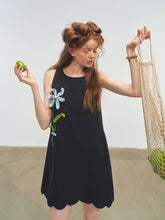 Hand-Crocheted Flower Sleeveless Vest Dress - CHINASQUAD