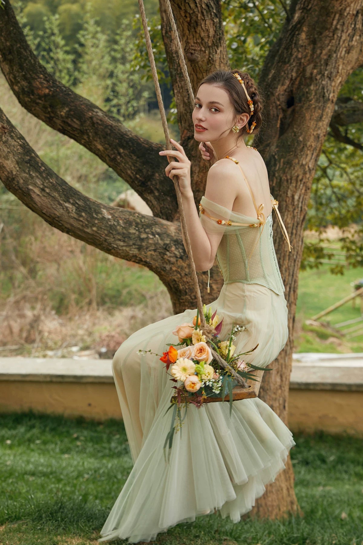 Enchanted Fairy c Top & Tulle Skirt Set