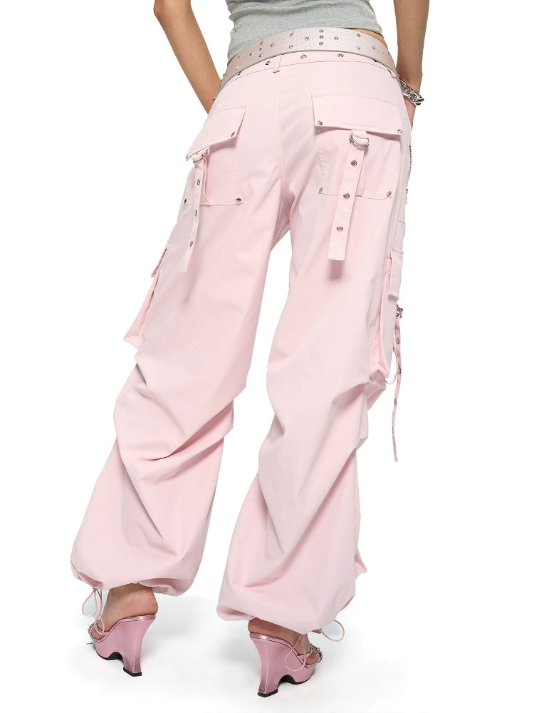 Y2K Low-Waist Cargo Pants