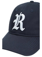 Retro R Embroidered Curved Brim Baseball Cap - CHINASQUAD