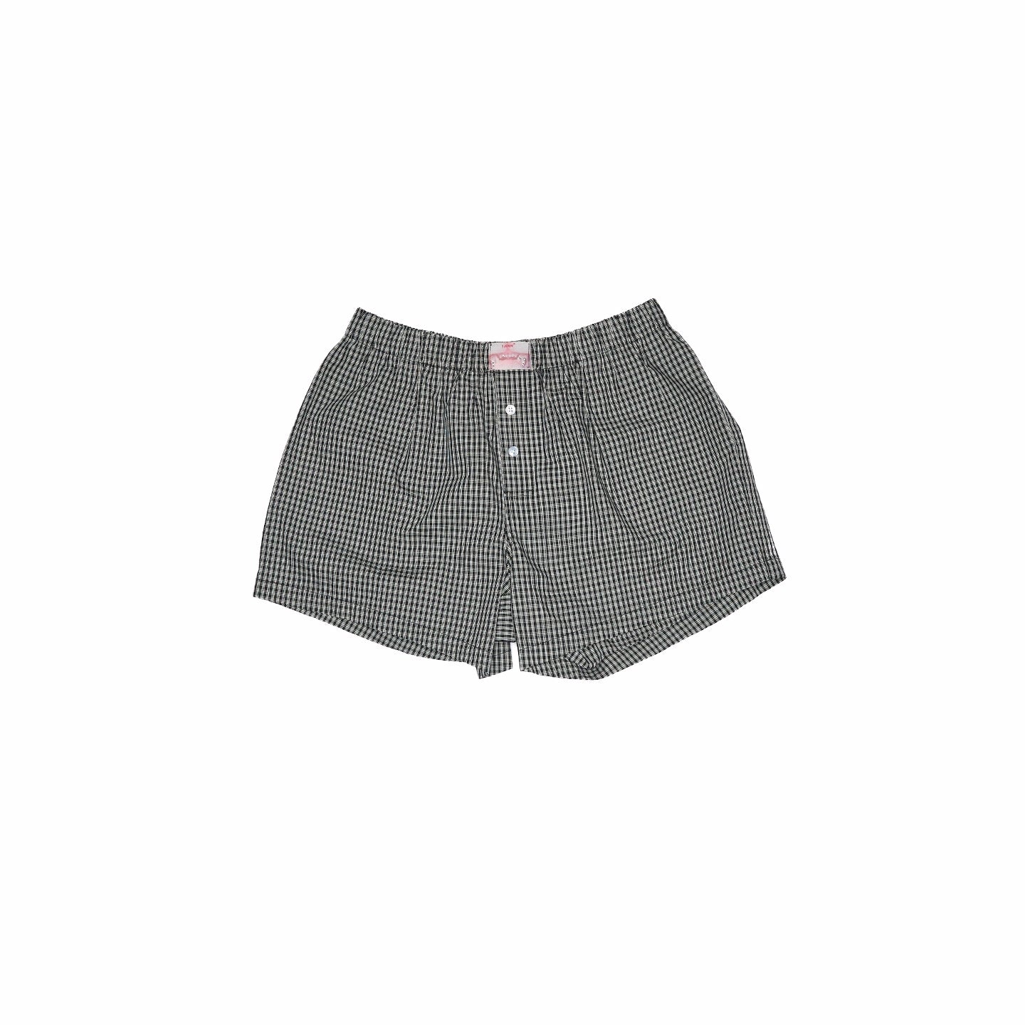 Retro Plaid Lounge Shorts - CHINASQUAD