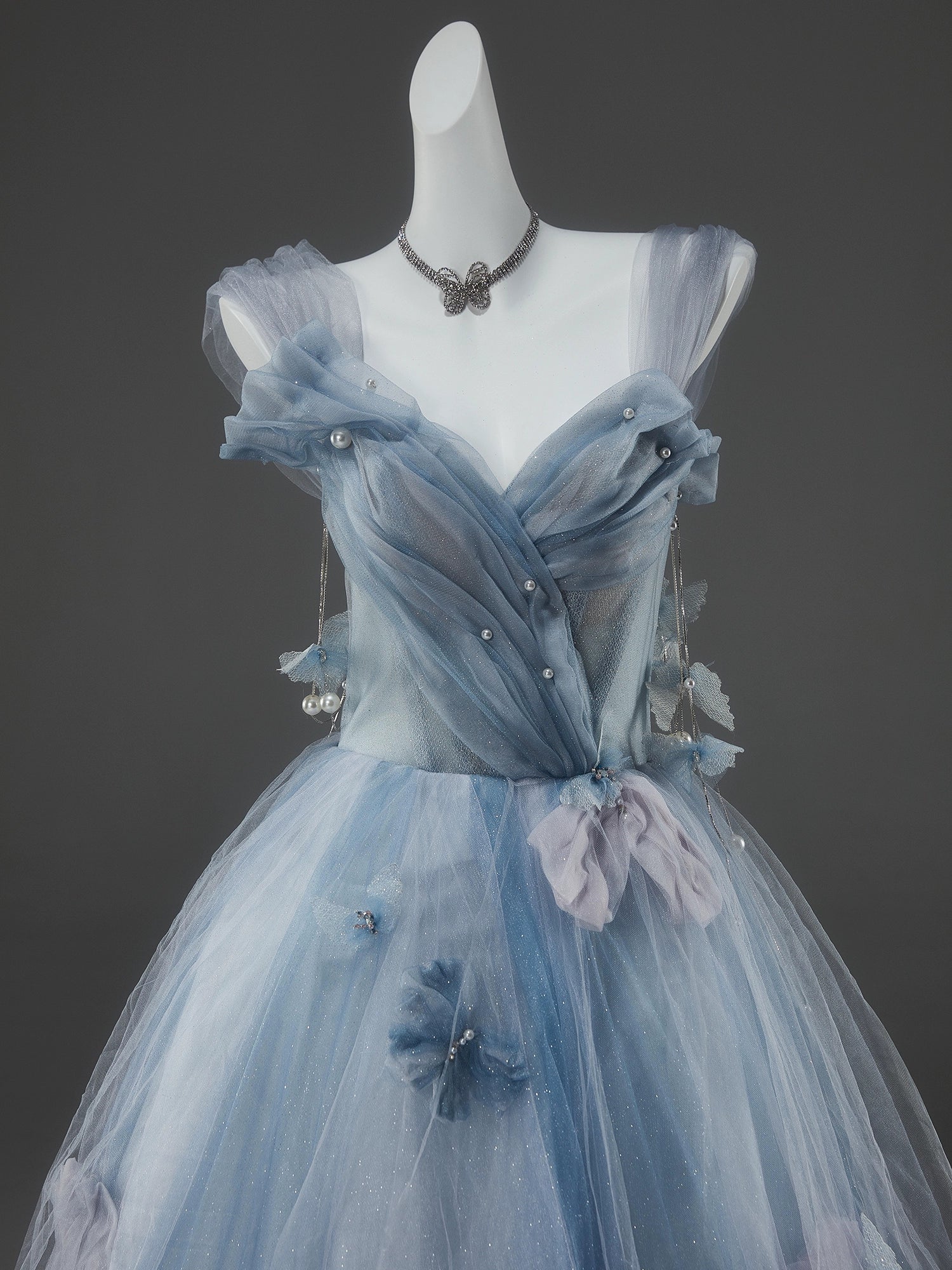 Petal Shatter Reverie Couture Gown