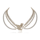 Vintage Gothic Angel Rose Choker Set - CHINASQUAD