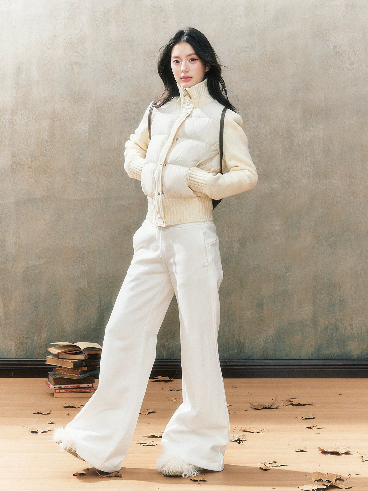 Knitted Down Short Jacket - CHINASQUAD