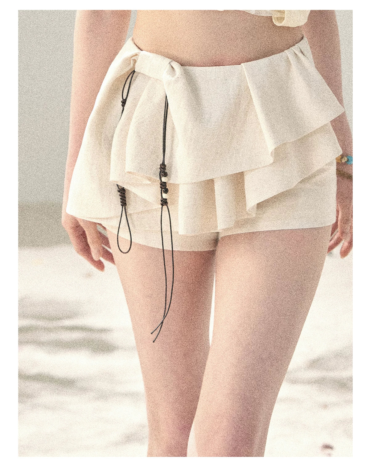 Layered Ruffle Mini Skirt