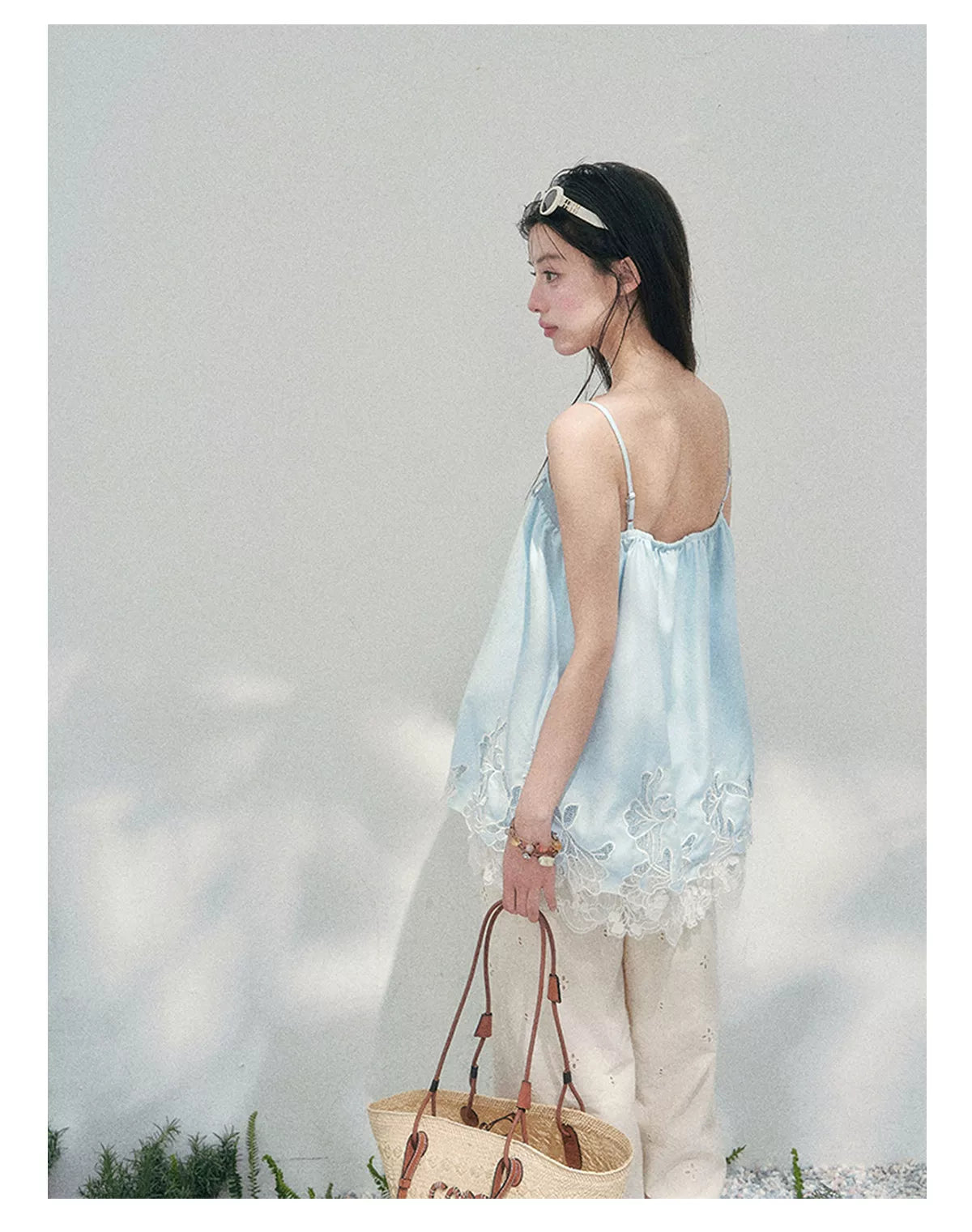 Bouquet Summer Lace Camisole Top