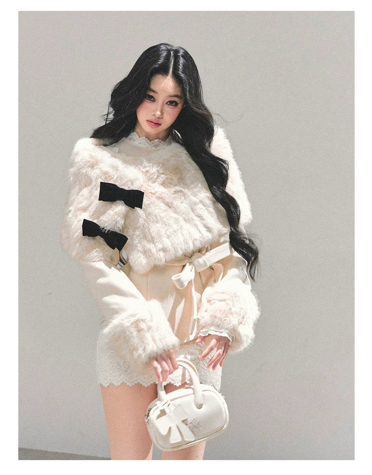 Light Luxury Cape Three-Piece Set