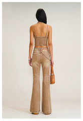RAGE Wildstorm Handcrafted Flared Denim Pants - CHINASQUAD