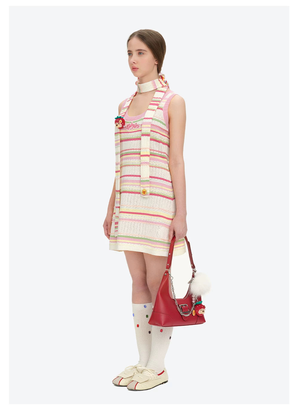 Lollipop Chain Underarm Bag