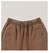 Cross Emblem Tower Wide-Leg Sweatpants - CHINASQUAD