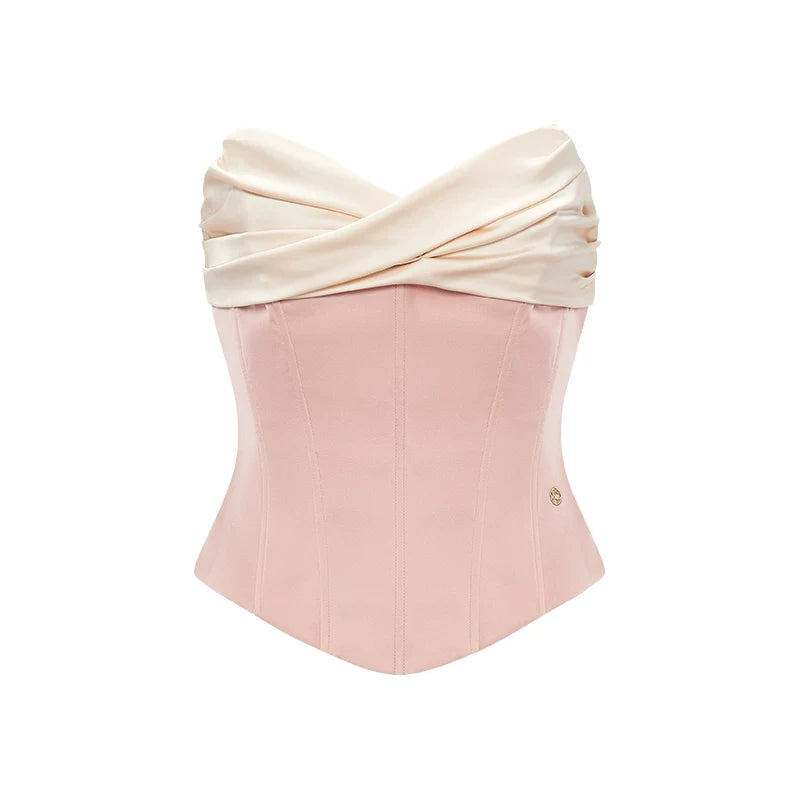 Corset Top & Maxi Skirt Two-Piece Set