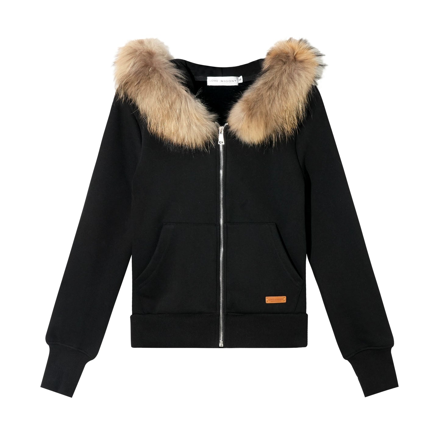 Vintage Faux Fur Collar Fitted Short Jacket - CHINASQUAD