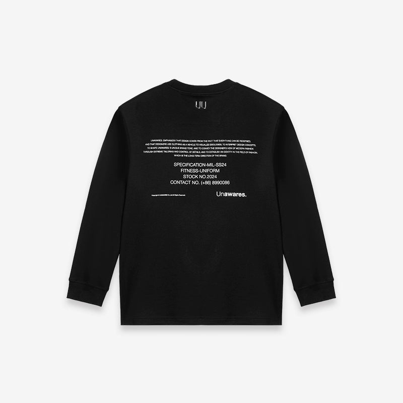 Black & White Letter Print T-Shirt - CHINASQUAD