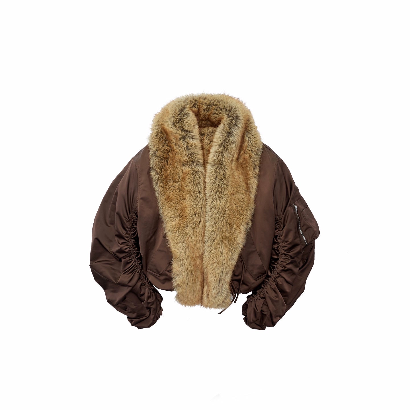 Aviator Faux Fur Jacket