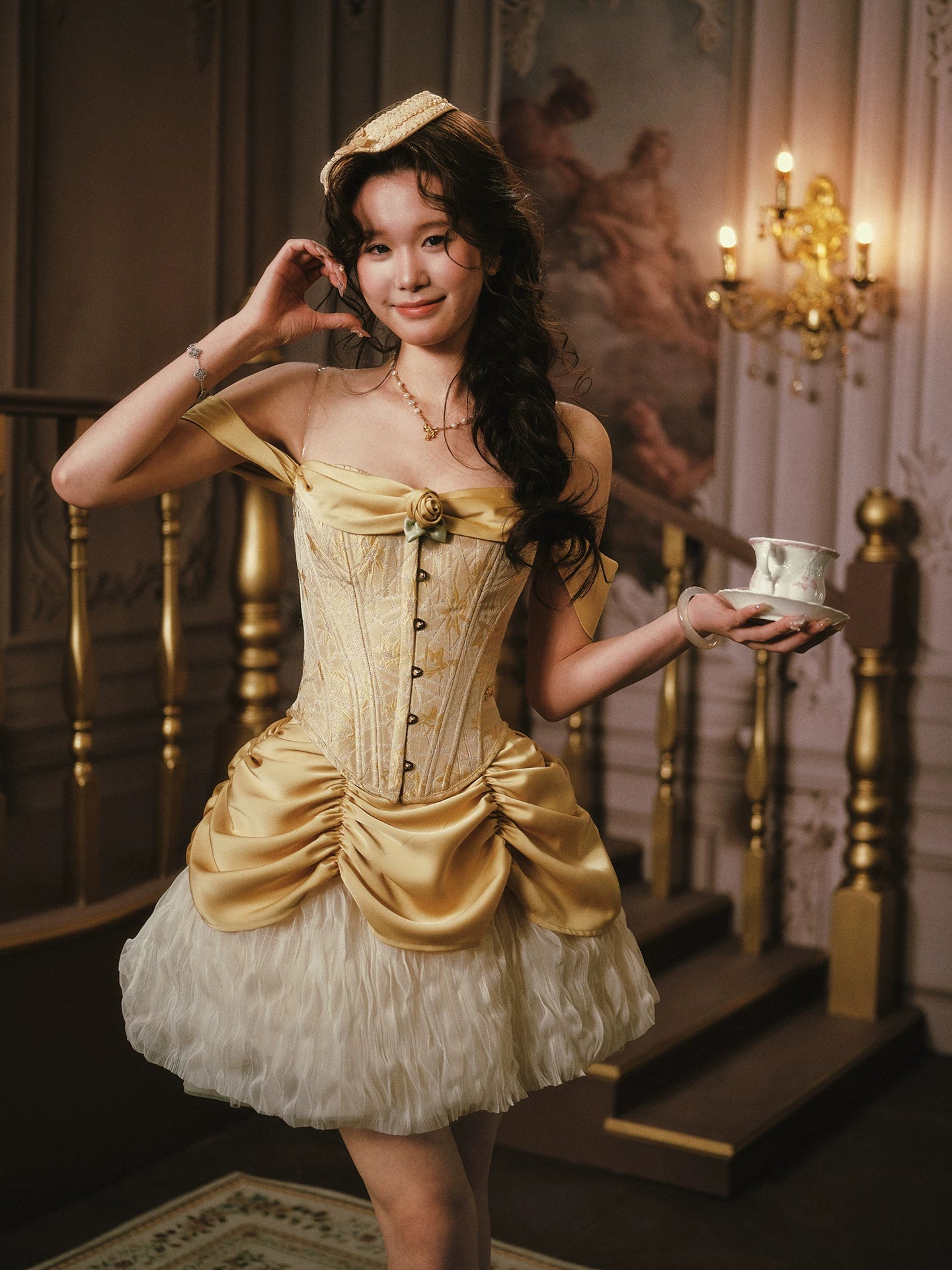 Autumn Concubine Corset Set