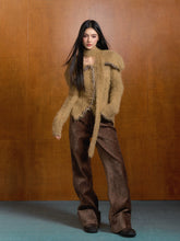 Knitted Large Lapel Cardigan Sweater - CHINASQUAD