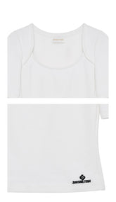Raglan-Sleeve Cotton Crewneck T-Shirt - CHINASQUAD