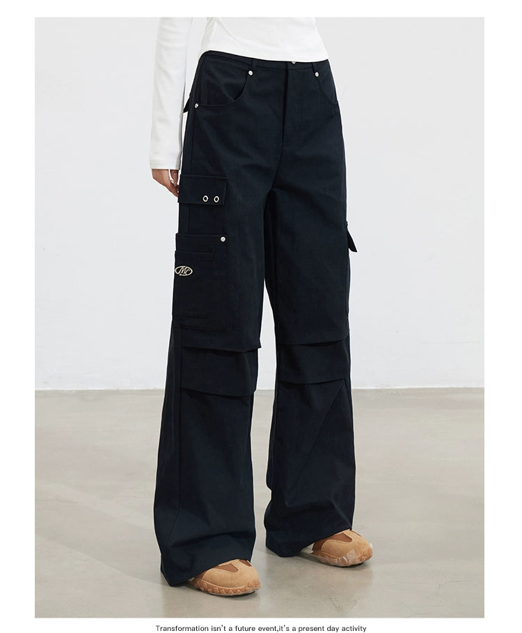 Ruched Cargo Pants - CHINASQUAD