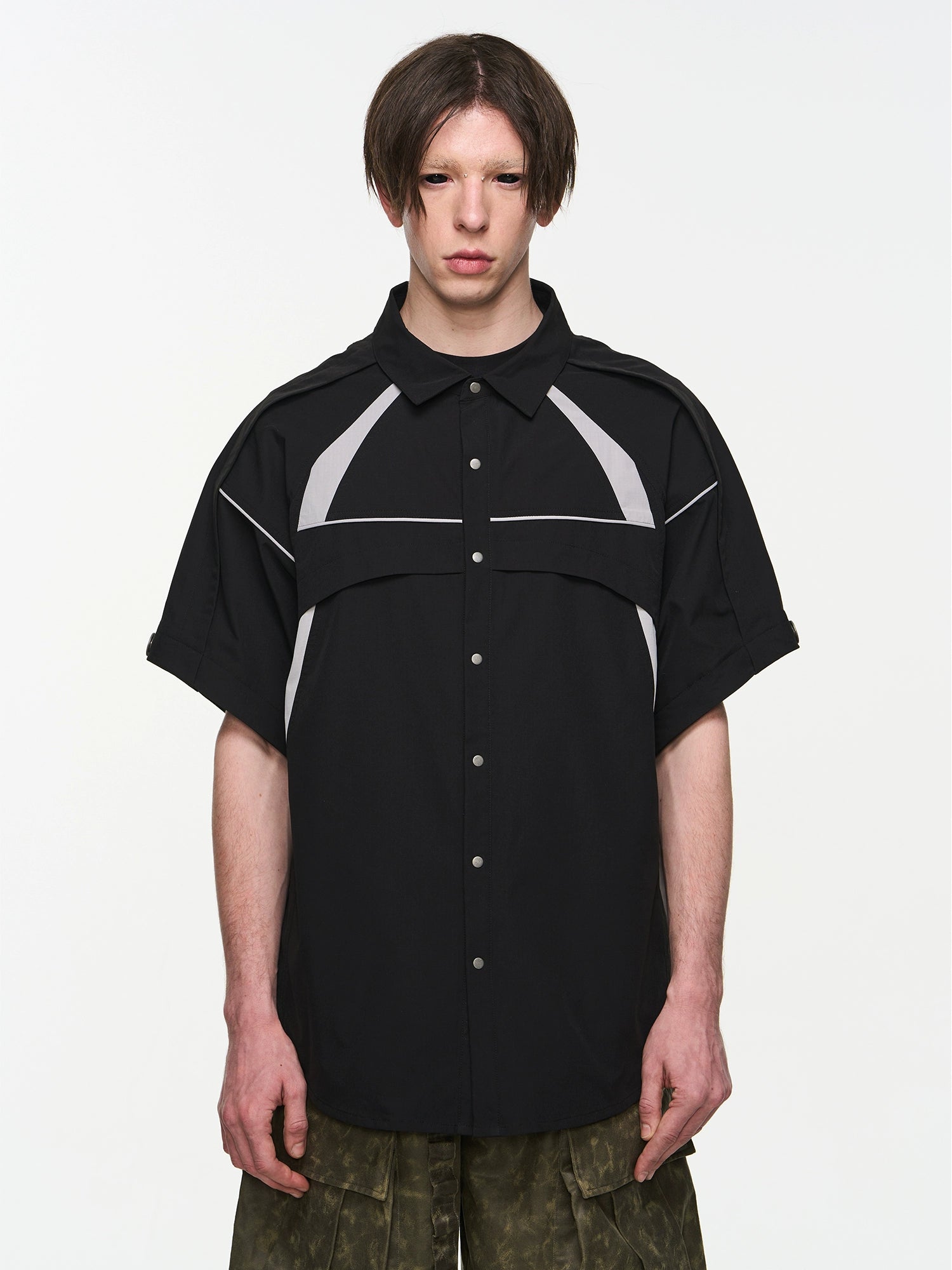 Detachable Contrast Shirt - CHINASQUAD
