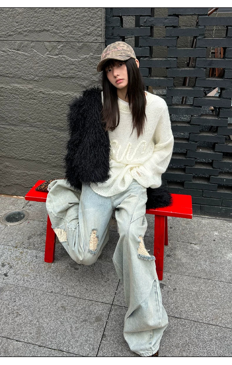 Vintage Camouflage Embroidered Baseball Cap